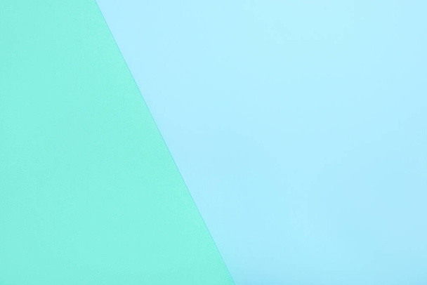 Abstract pastel green and blue background. - Foto, Imagen