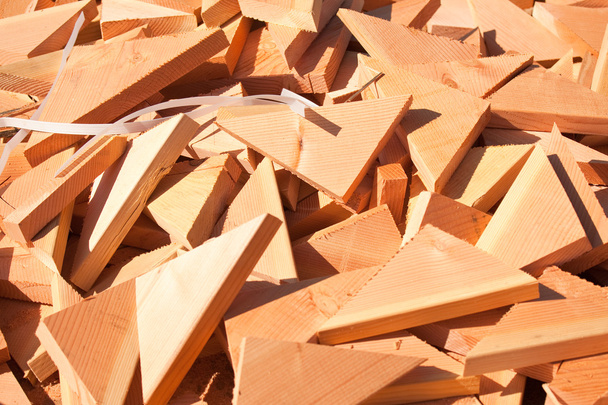 Pile of Building Lumber Scraps rakentamisessa S
 - Valokuva, kuva