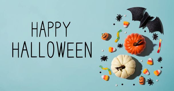 Happy Halloween message - Фото, зображення