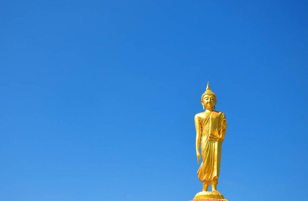 Statue de Bouddha dans le temple public
. - Photo, image