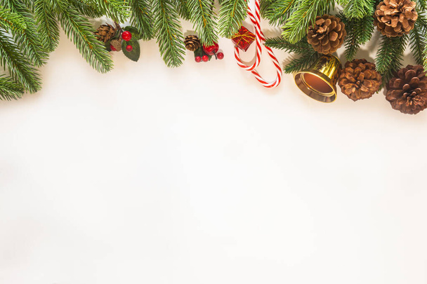 Nyaralás karácsonyi kártya háttér ünnepi dekorációs labda,  - Fotó, kép