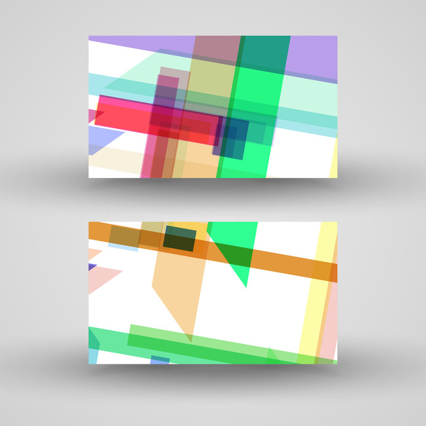 Vector business-card set for your design - ベクター画像