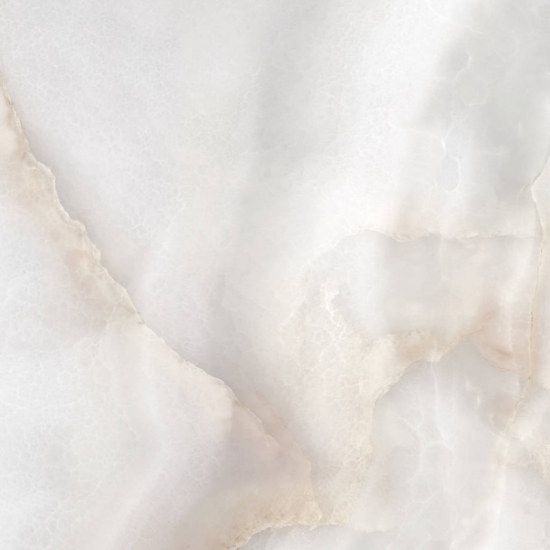 Nacre onyx white marble background - 写真・画像