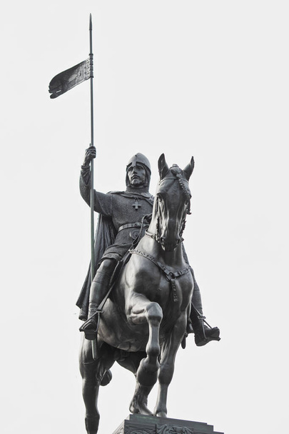Кінна статуя святого Вацлава в Празі. - Фото, зображення