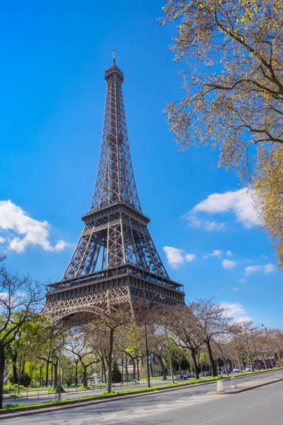Paris, Eiffel tower on a bright day in Spring - Foto, immagini