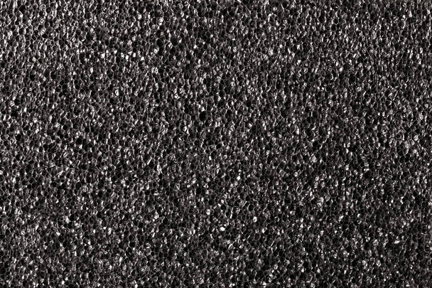 textura de la esponja negra
 - Foto, imagen