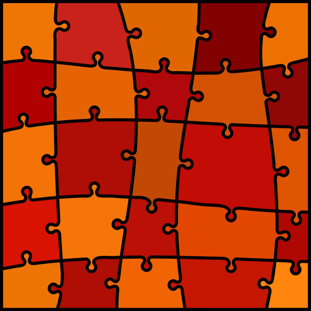 fond de puzzle abstrait de couleur
 - Vecteur, image