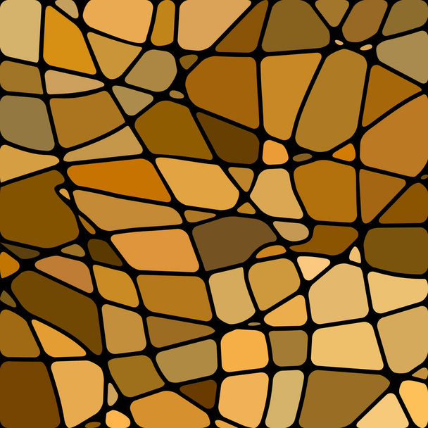 abstracte vector glas-in-lood mozaïek achtergrond - Vector, afbeelding