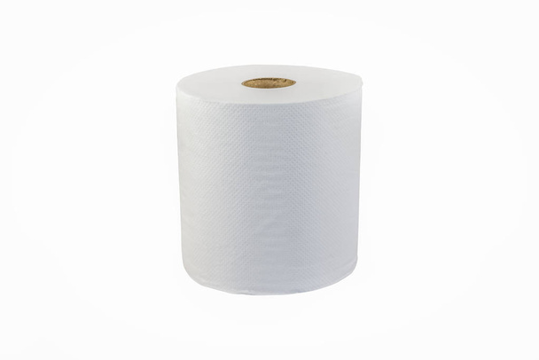 Jumbo rouleau de serviette de main simple feuille de tissu pli
 - Photo, image