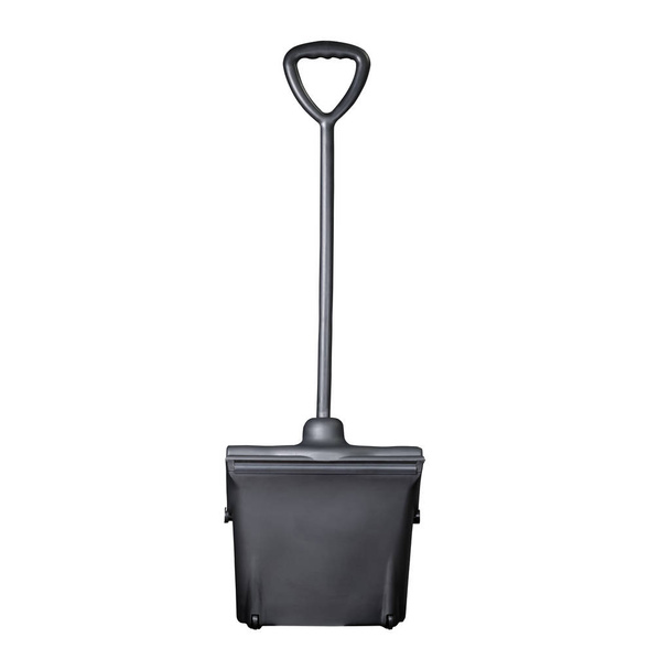 Black Plastic Industrial standing scoops back and front view  - Фото, зображення