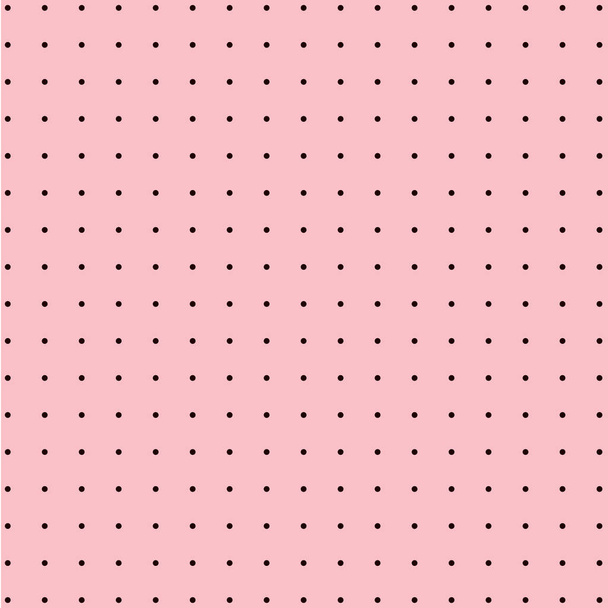 Polka dots on  pinky background    - Vector, Image