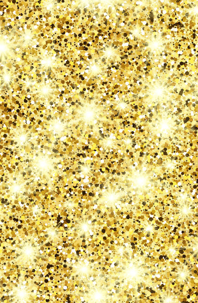 Fundo brilhante dourado com efeito de brilho
 - Vetor, Imagem