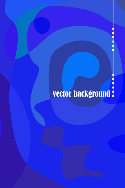 Beautiful abstract spots vector illustration of grunge texture - Vektor, obrázek