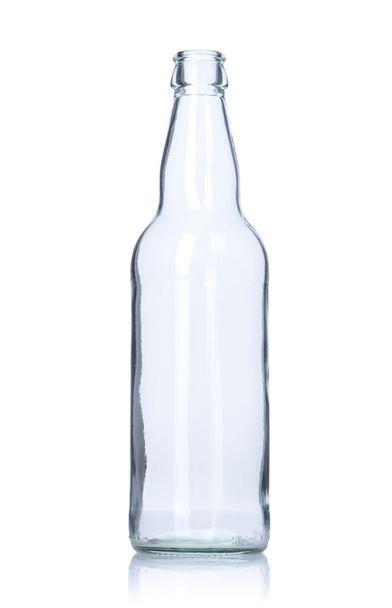 wissen leegmaken glazen fles - Fotoğraf, Görsel
