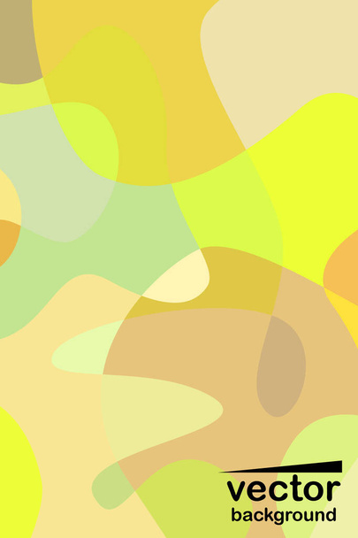Beautiful abstract spots vector illustration of grunge texture - Διάνυσμα, εικόνα