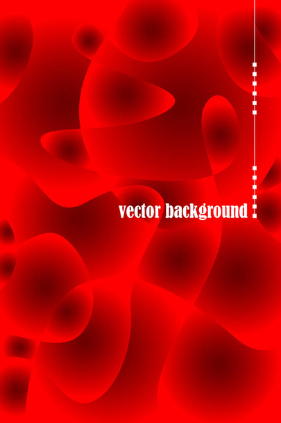 Abstract color modern geometric spots, vector background - Vektor, Bild