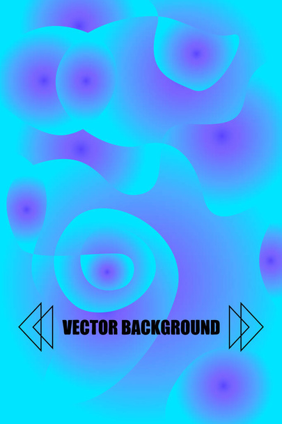 Abstract color modern geometric spots, vector background - Vektori, kuva