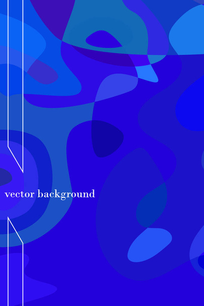 Beautiful abstract spots vector illustration of grunge texture - Vetor, Imagem
