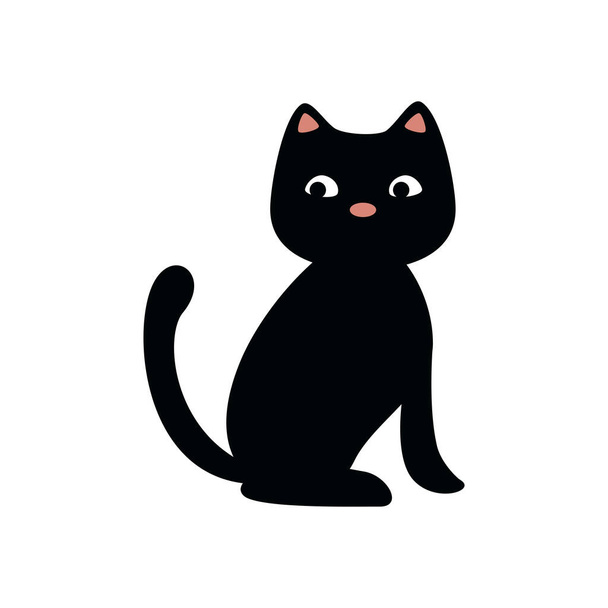 ハロウィーンの猫猫の動物 - ベクター画像
