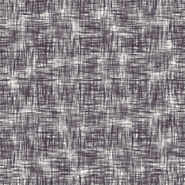 シームレスなパターン手描き観的なヘッシアン布のテクスチャの背景。不規則なゆるいプリントの上に織り込まれています。ベクトルグランジスウォッチシームレスパターン手描き観的なヘッシアンクロスの背景.  - ベクター画像