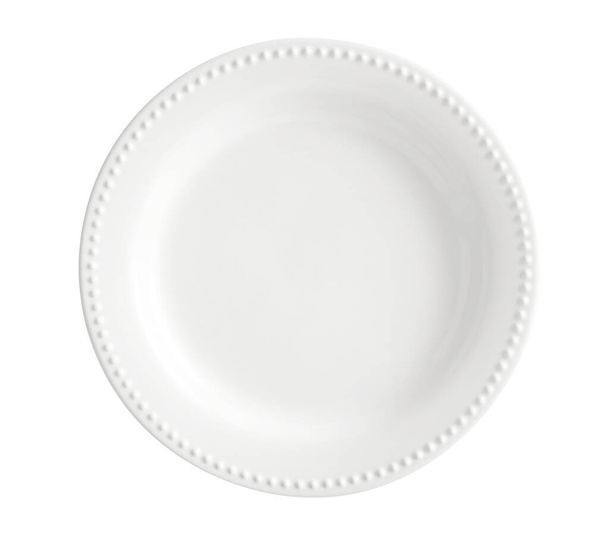 Simple Modern Color Plate - Proste szkice Zastawa stołowa Kolekcja - Biały kolor talerze obiadowe - Zdjęcie, obraz