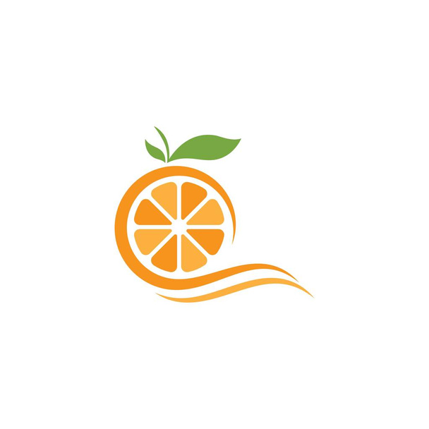 Orange logo design - Vector, Image