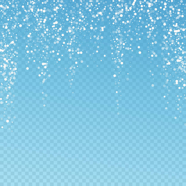 Випадкові білі крапки різдвяний фон. Тонка муха
 - Вектор, зображення