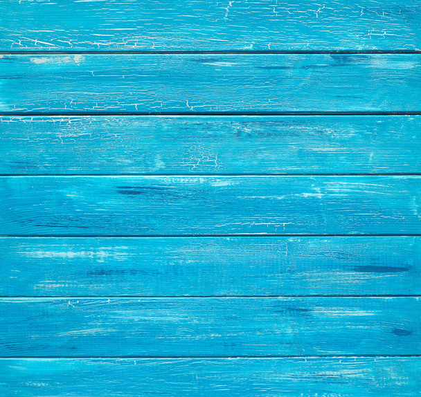 Tablones de madera rústicos azules, vista superior con espacio de copia
 - Foto, Imagen