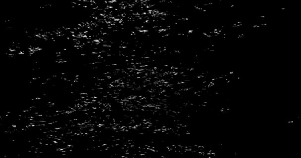 灰色の動きのノイズと黒の抽象的な背景 - 映像、動画