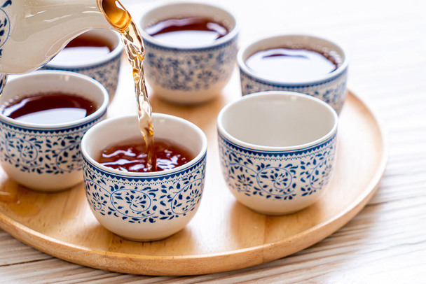 schönes chinesisches Tee-Set  - Foto, Bild