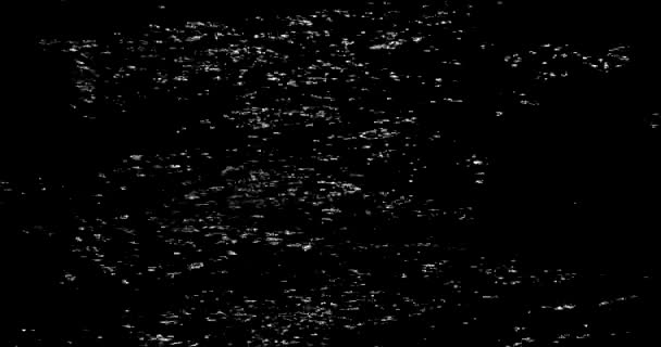 Černé abstraktní pozadí s šedým pohybujícím se šumem - Záběry, video
