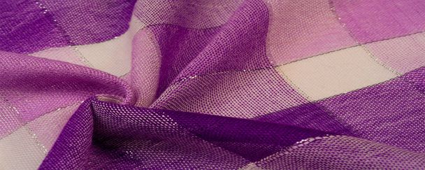 Textura, fundo, padrão, cachecol de seda feminino azul na cor wi
 - Foto, Imagem