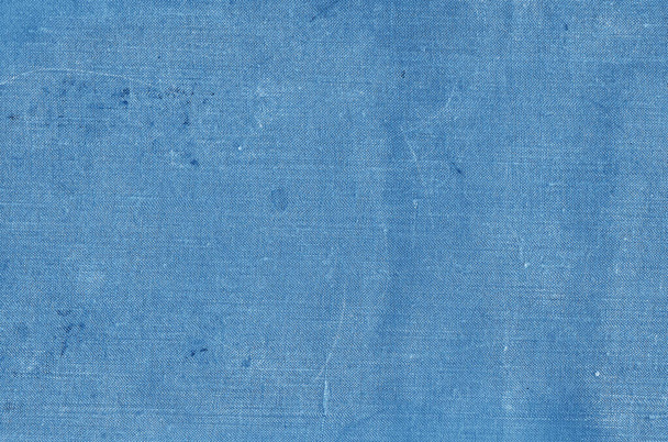Starý špinavý plátno vzor se špinavými skvrnami v námořně modré barvě. - Fotografie, Obrázek