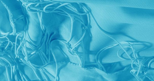 Το φόντο, το μοτίβο, την υφή, ταπετσαρία, μπλε χλωμό μετάξι ύφασμα - Φωτογραφία, εικόνα