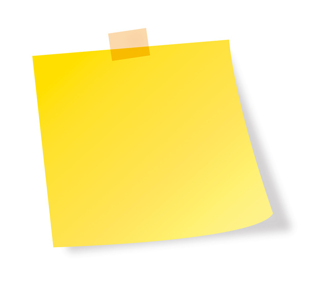Post-it note - Vector, Image