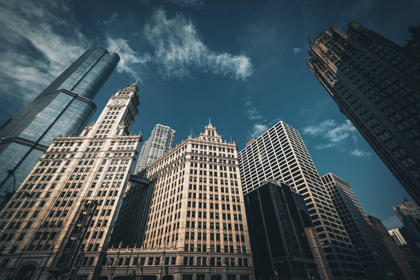 View of buildings in Chicago - Foto, Imagem