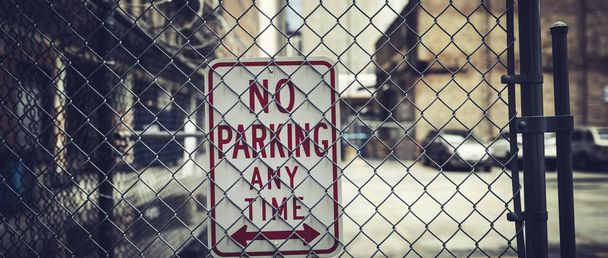No parking any time - Φωτογραφία, εικόνα
