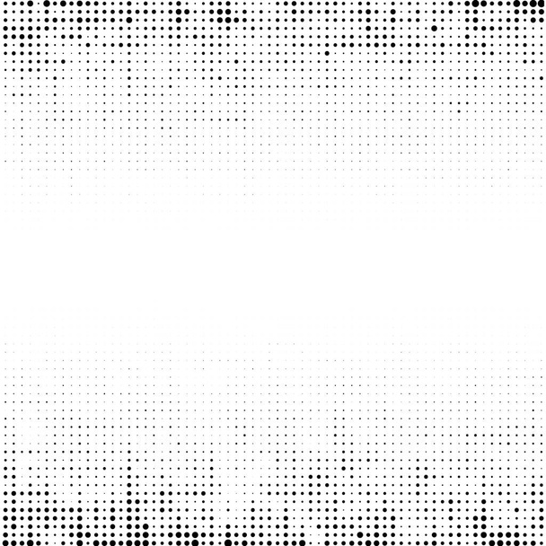 Background of gray dots on the white - Vector, Image