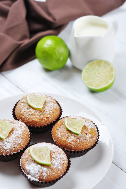 Diet muffins with bran - Foto, Imagem