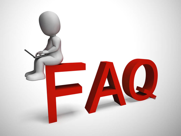 Faq symboli kuvake tarkoittaa vastaamalla kysymyksiin auttaa tukemaan käyttäjiä
  - Valokuva, kuva