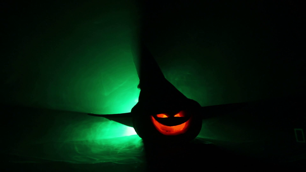 Horror-Blick auf die Halloween-Feier - Filmmaterial, Video
