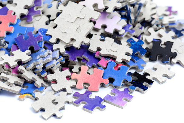 colorful jigsaw puzzle  - Фото, зображення
