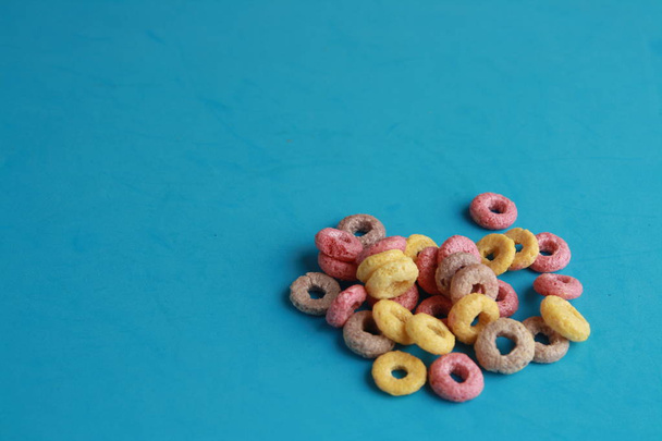 вкусный цветной круглый завтрак крупы
 - Фото, изображение