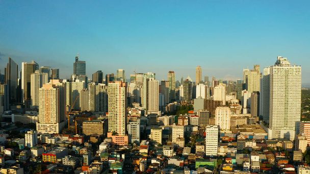 A cidade de Manila, a capital das Filipinas. - Foto, Imagem