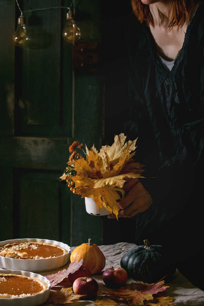 Traditional pumpkin pie - Fotografie, Obrázek