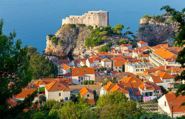 Dubrovnik. Fort St. Lawrence in the morning. - Photo, Image