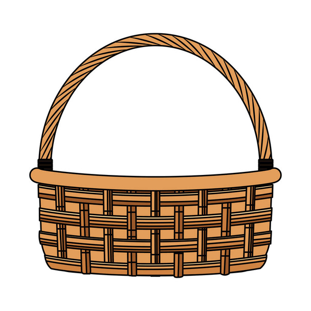 diseño de icono de cesta de frutas vacío
 - Vector, Imagen