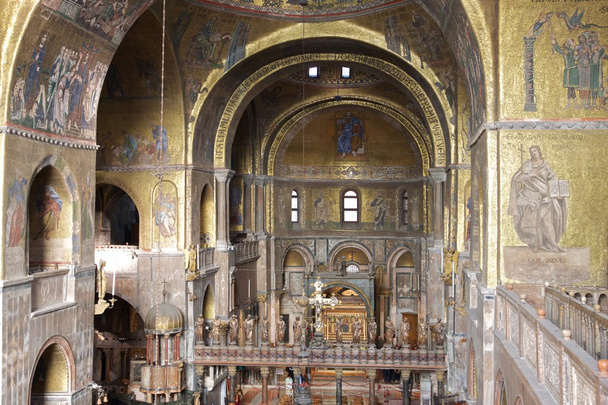 Wenecja: Bazylika Świętego Marka, kryty - Zdjęcie, obraz
