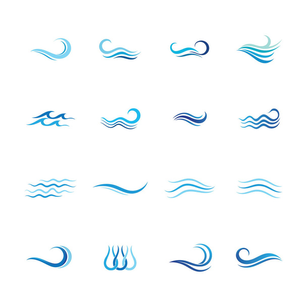 Вектор иконок воды - Вектор,изображение