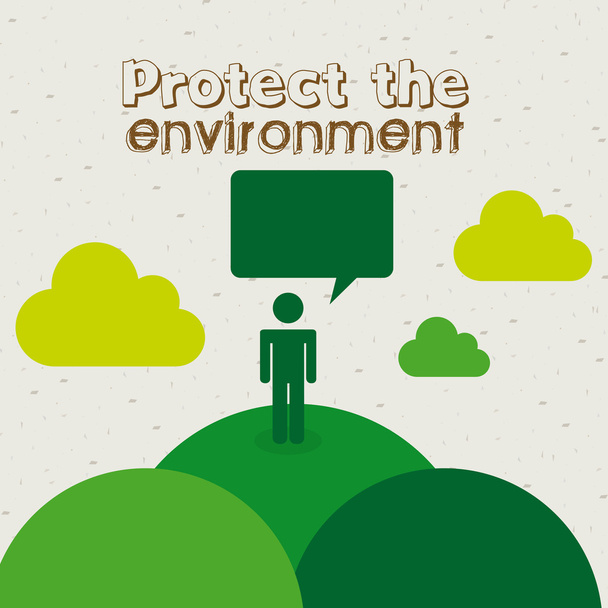 protect the environment - Vector, Image